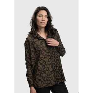 Alembika Unstoppable Oversized Cardigan,‎ Coffee Size XS